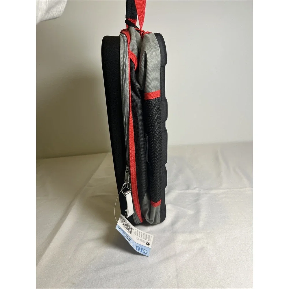 NWT Olli 45 Can Collapsible Cooler Bag Red/Gray/Black - Tough Top & Base